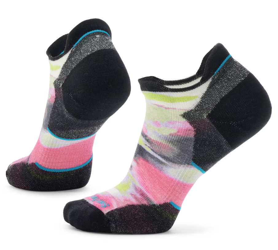 Smartwool Run Targeted Cushion Brushed Print Low Ankle Socks - Women's