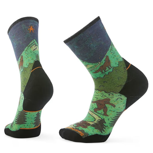 Smartwool Trail Run Targeted Cushion Neature Print Crew Socks - Unisex