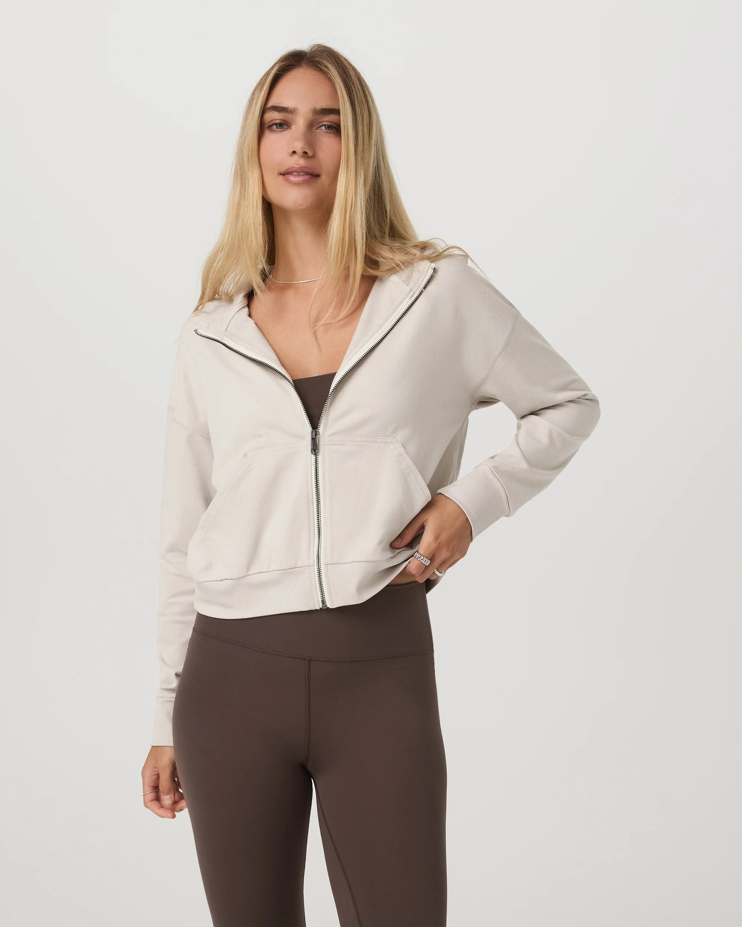 Vuori Halo Modern Full Zip Hoodie - Women's