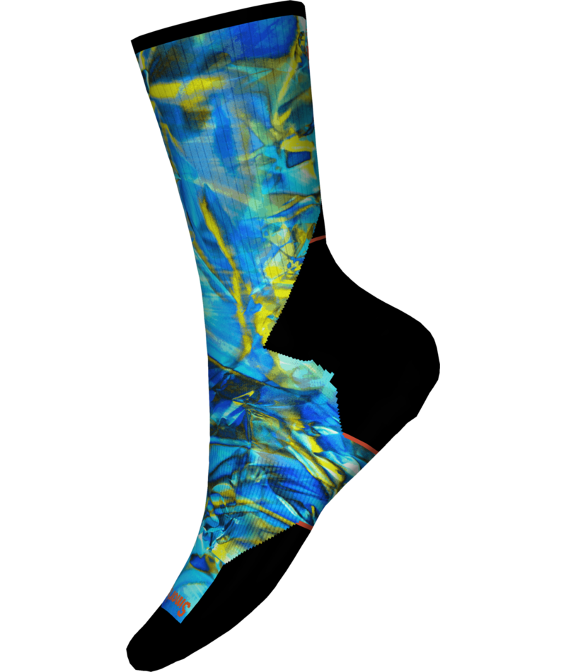 Smartwool Trail Run Targeted Cushion Reflections Print Crew Socks - Unisex