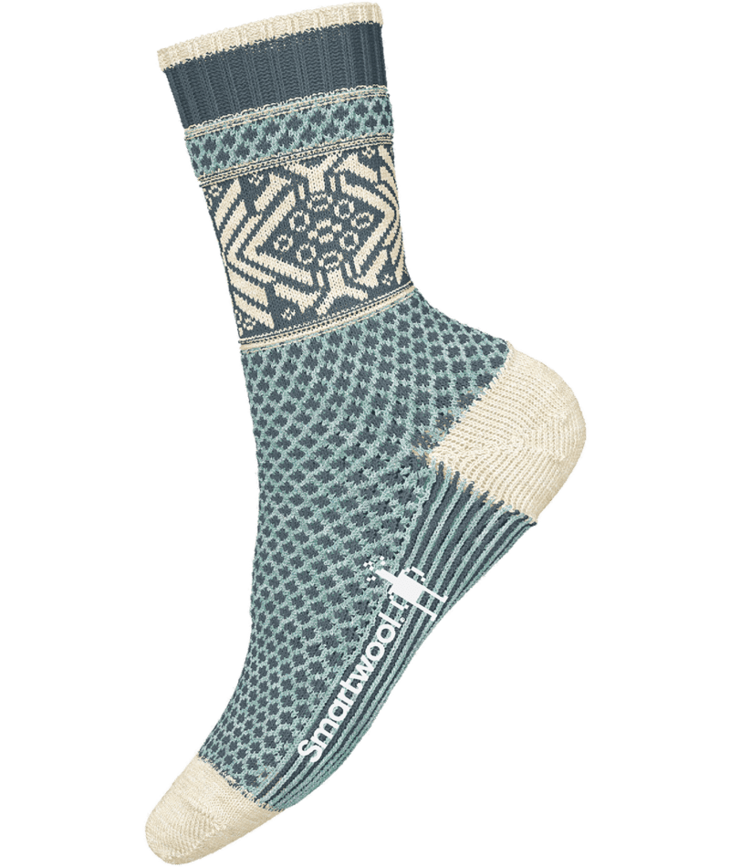 Smartwool Everyday Popcorn Snowflake Pattern Crew Socks - Women's