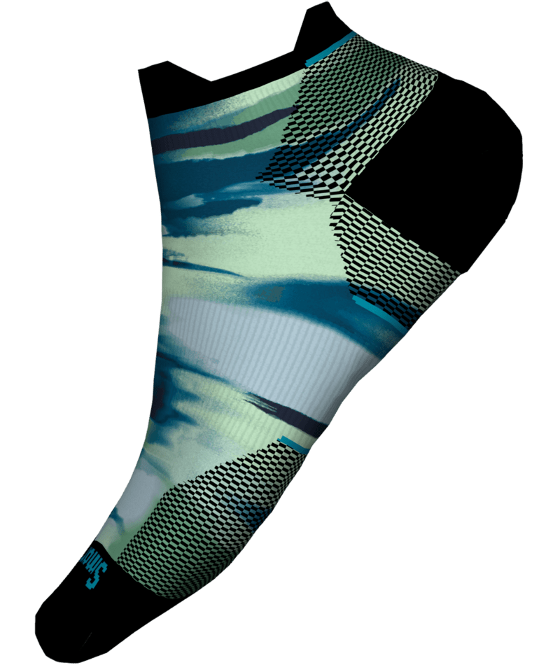Smartwool Run Targeted Cushion Brushed Print Low Ankle Socks - Women's