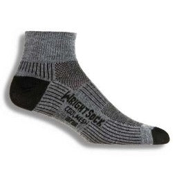 Wrightsock DL Coolmesh II QTR - Grey