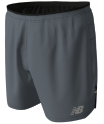 Mens Impacat Run 5" Short Grey