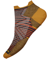 Smartwool Run Zero Cushion Low Ankle Pattern Socks - Men's