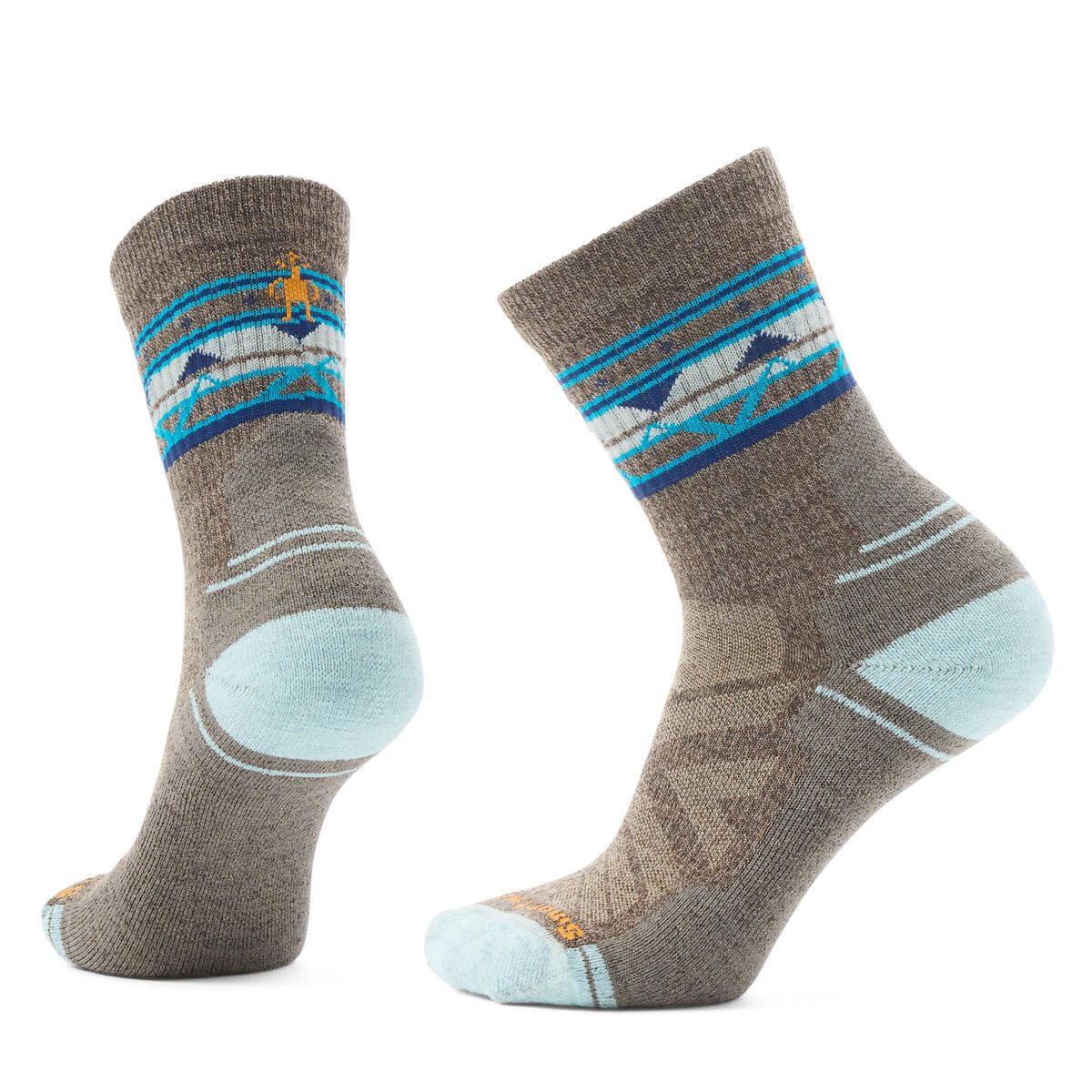 Smartwool Hike Light Cushion Zig Zag Valley Mid Crew Socks - Women's