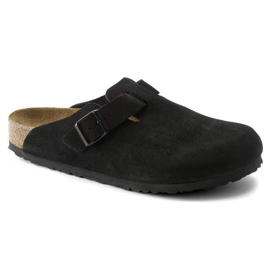 Birkenstock Boston Soft Footbed Suede - Women's