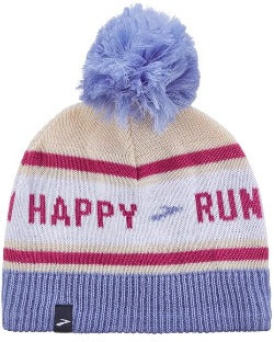 Brooks Heritage Pom Beanie Run Happy