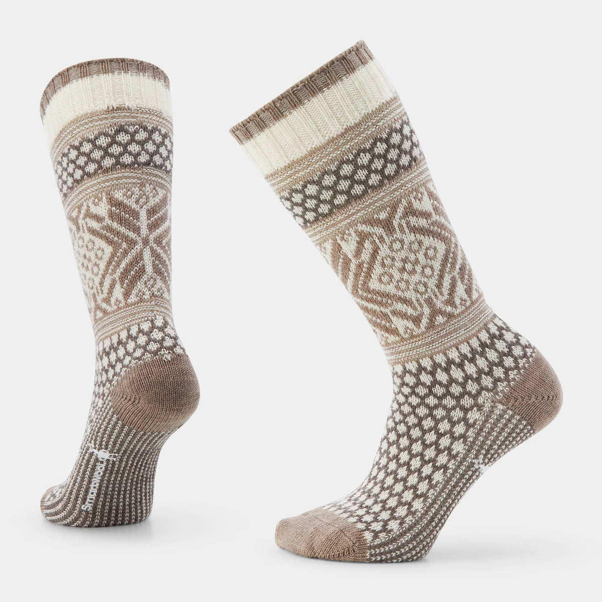 Smartwool Everyday Popcorn Snowflake Pattern Crew Socks - Women's