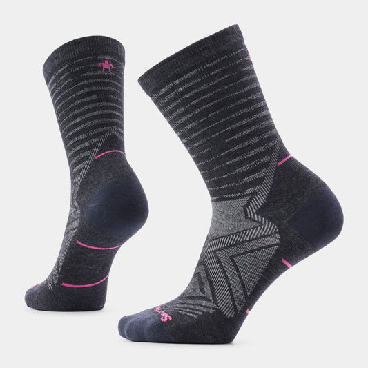 Smartwool Run Pattern Zero Cushion Crew Socks - Women