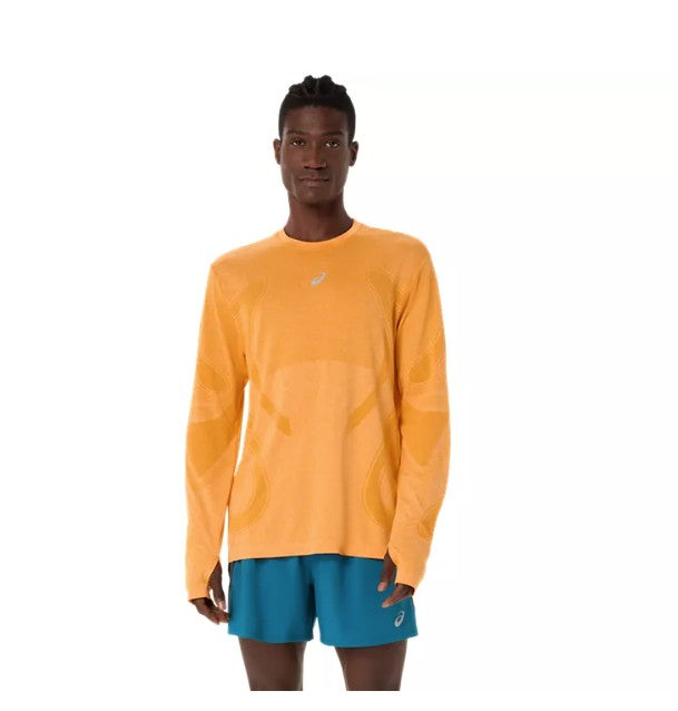Asics Road Seamless Long Sleeve Top - Men's