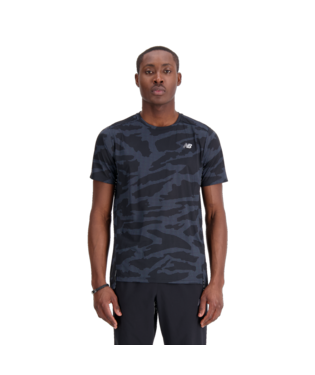 New Balance Printed Accelerate Short Sleeve - Men's