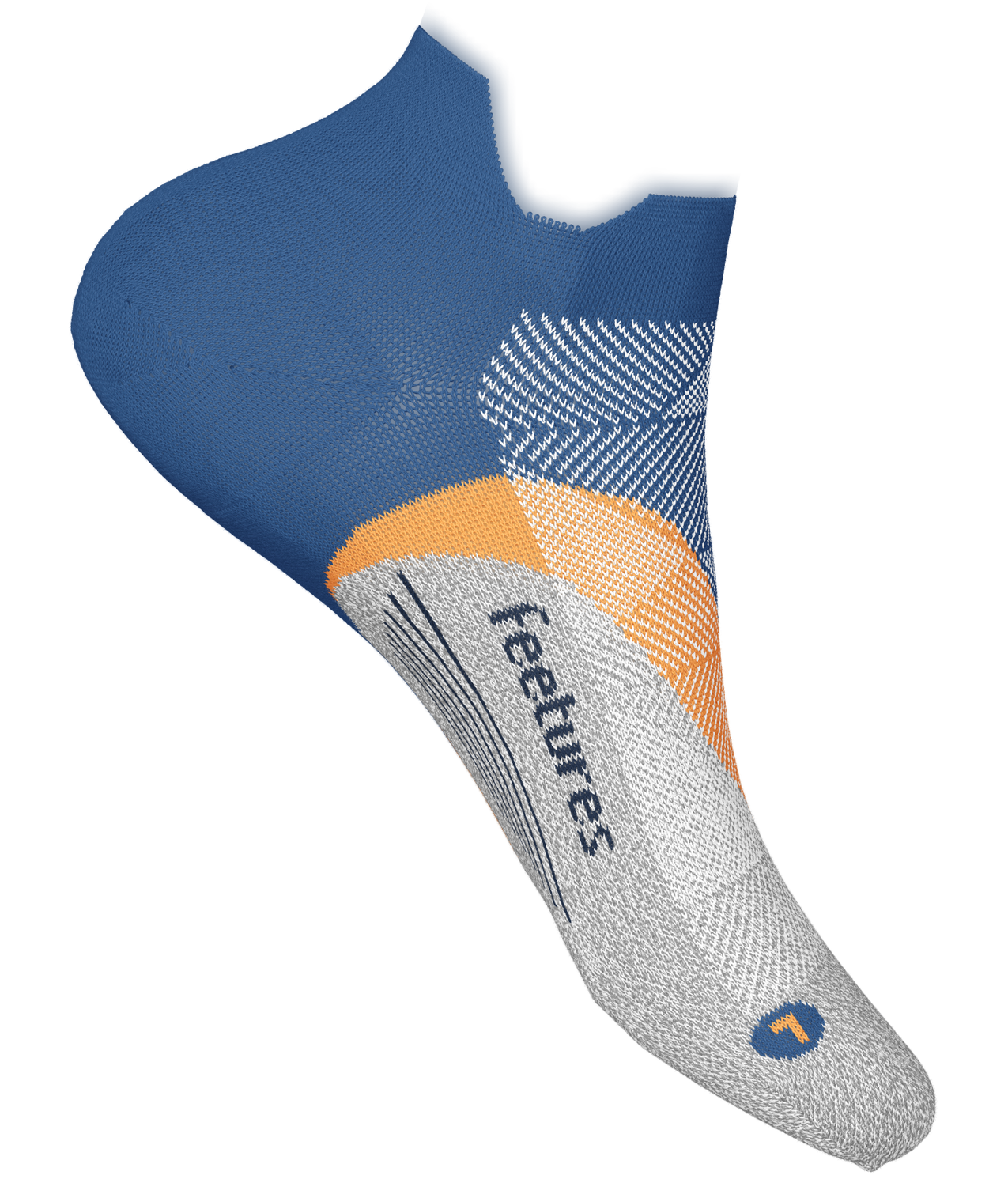 Feetures Elite Light Cushion No Show Tab Socks