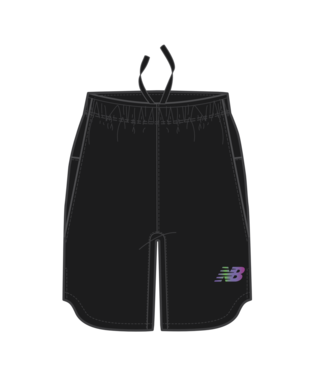 Mens Q Speed 7" Short Black