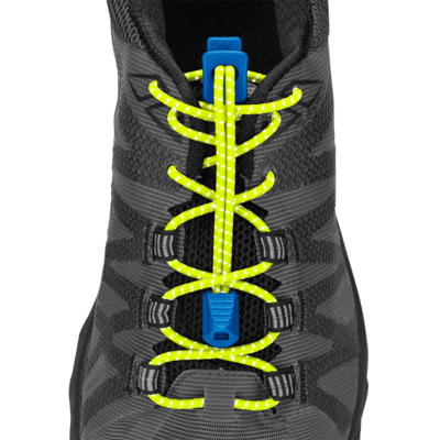 Reflective Run Laces-Safety Yellow/Electric Blue