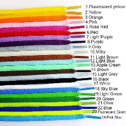 10 Sec. Oval Athletic Laces