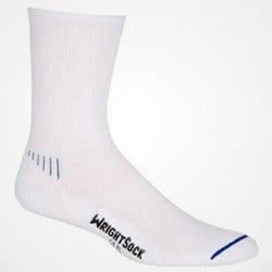 Wrightsock Ultra Thin SL Crew - White