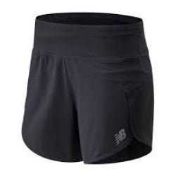 Womens Impact Short 5" Black