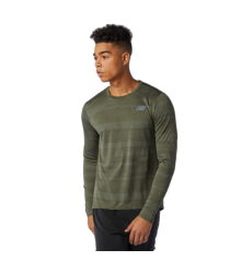 New Balance Q Speed Fuel Jacquard Long Sleeve -  Men's