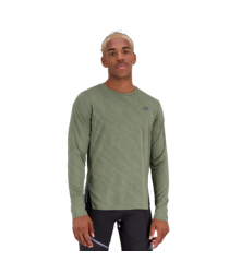 New Balance Q Speed Fuel Jacquard Long Sleeve -  Men's