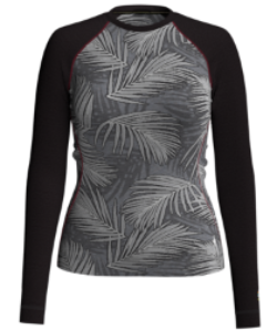 Smartwool Classic Thermal Merino Base Layer Pattern Crew - Women's